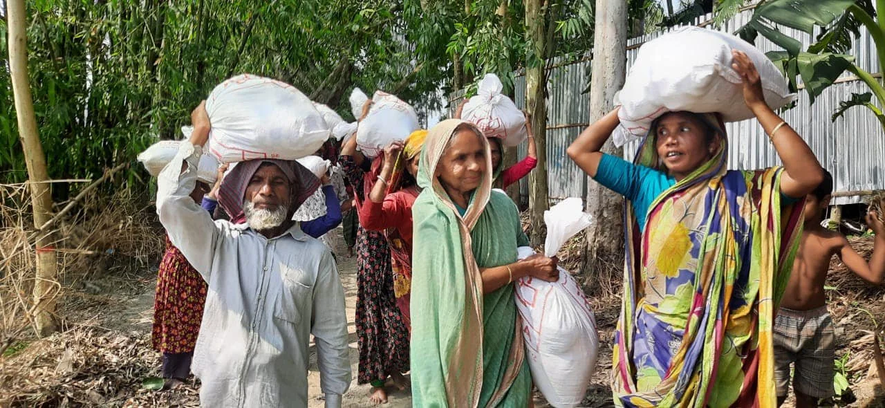 During Ramadam 2022, HAEFA Delivers Emergency Food Packages to 750 Families