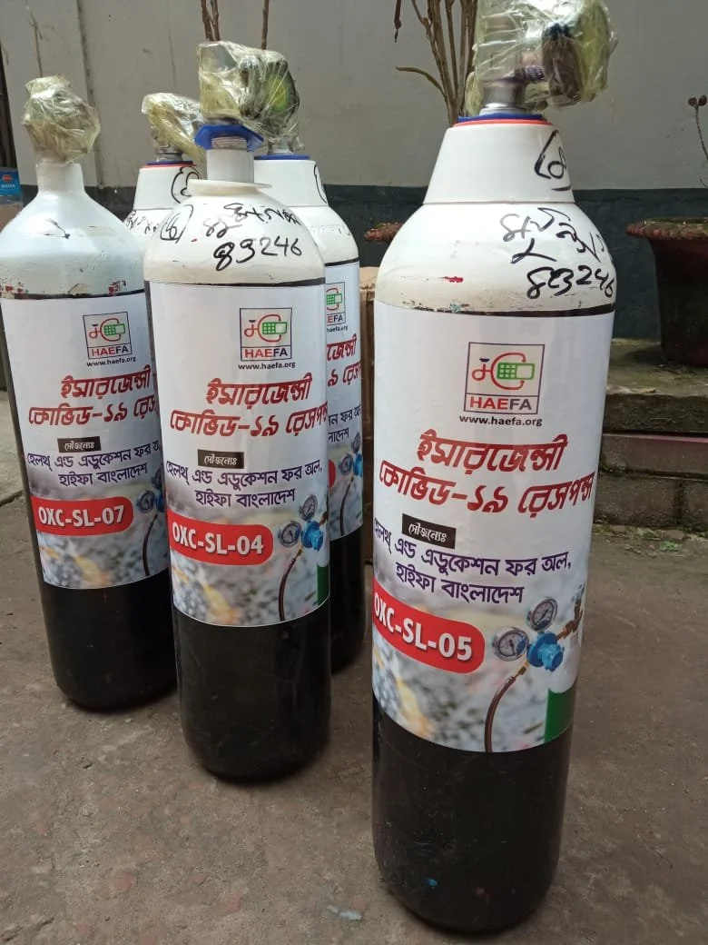 COVID-19 Oxygen Cylinder Support