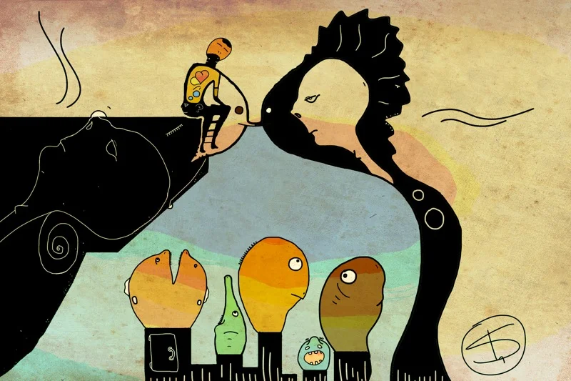 Artistic collaboration with Pavel Shatu (visual artist)