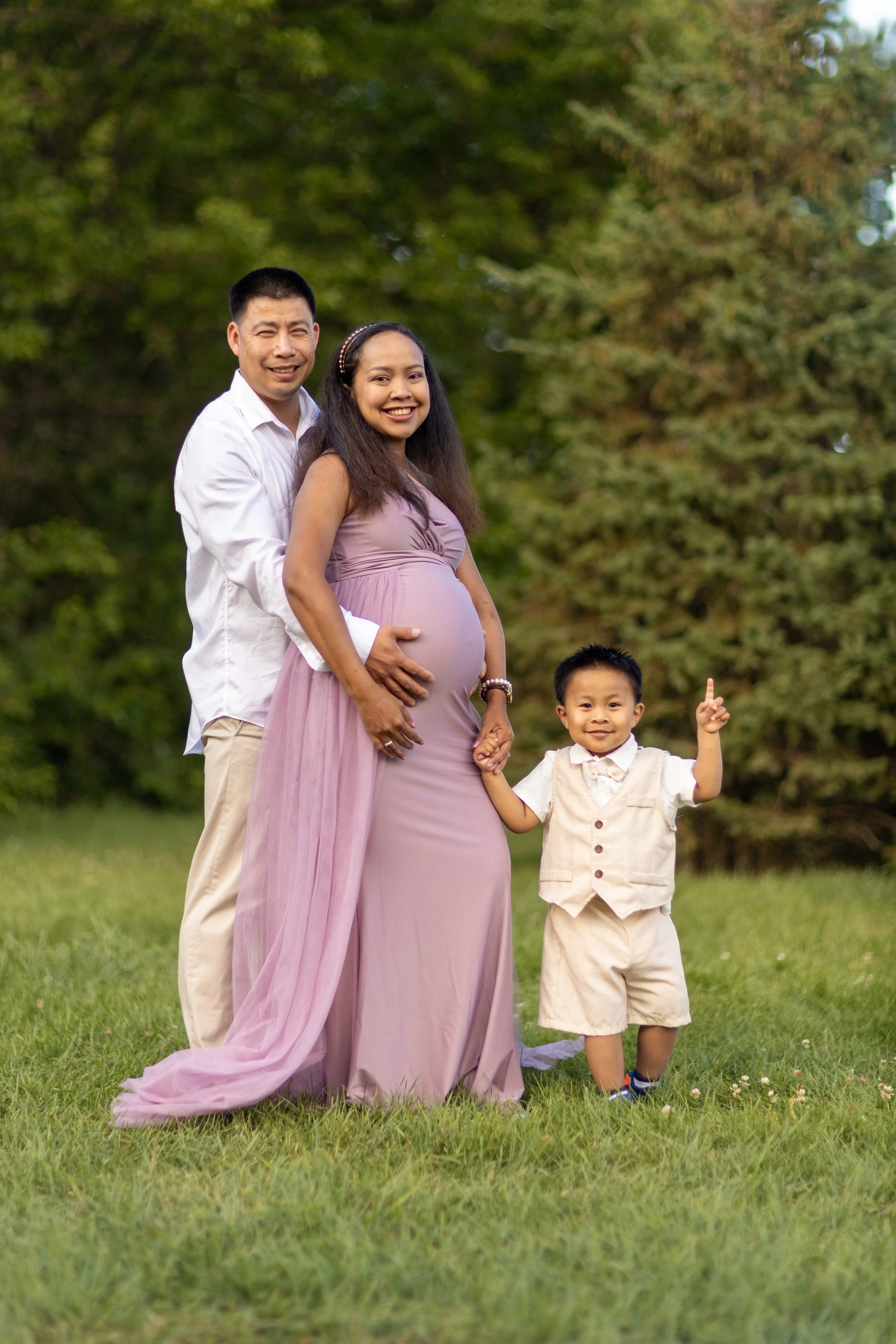 Family Maternity Photo
