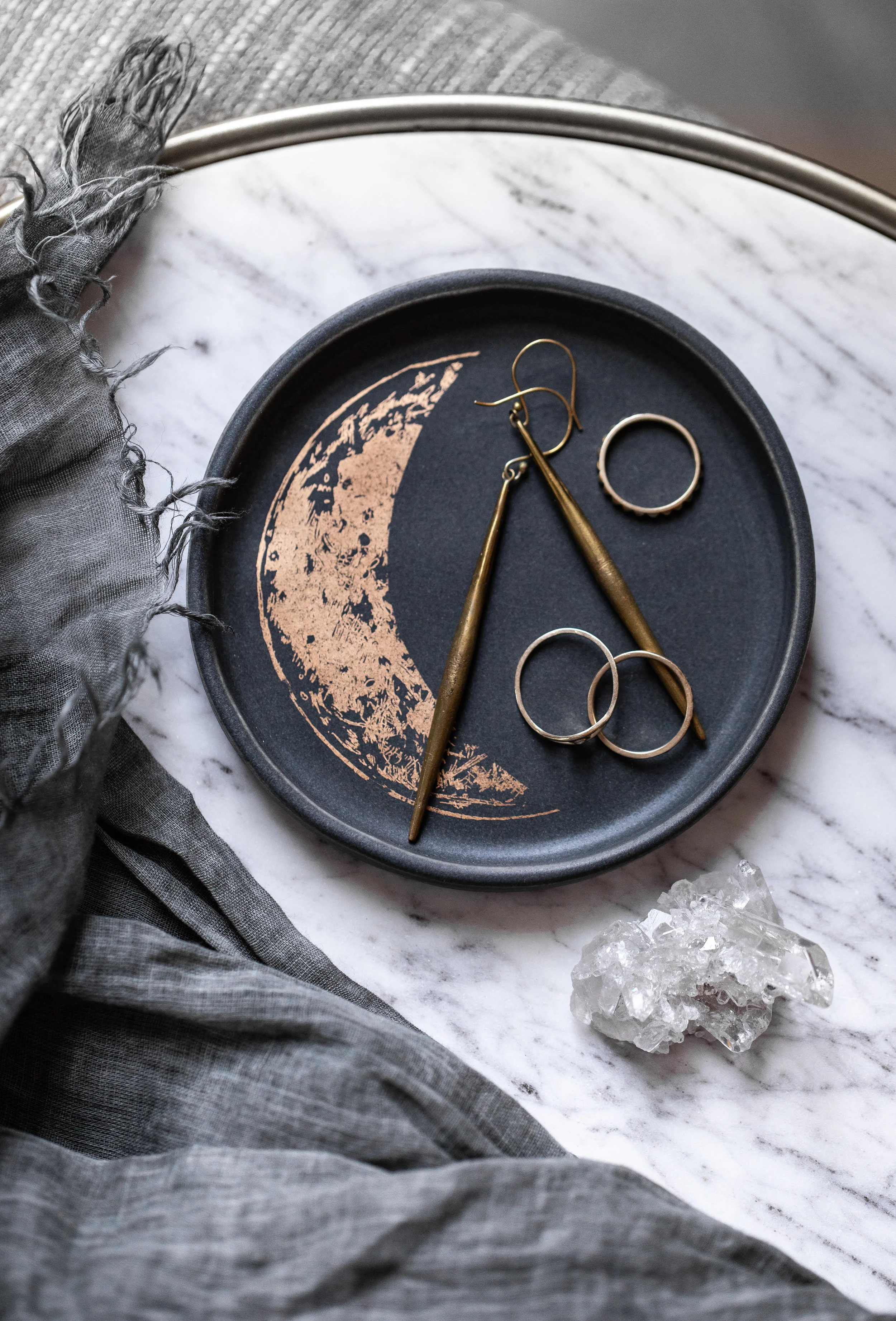 Lunar Jewelry Dishes for J+D