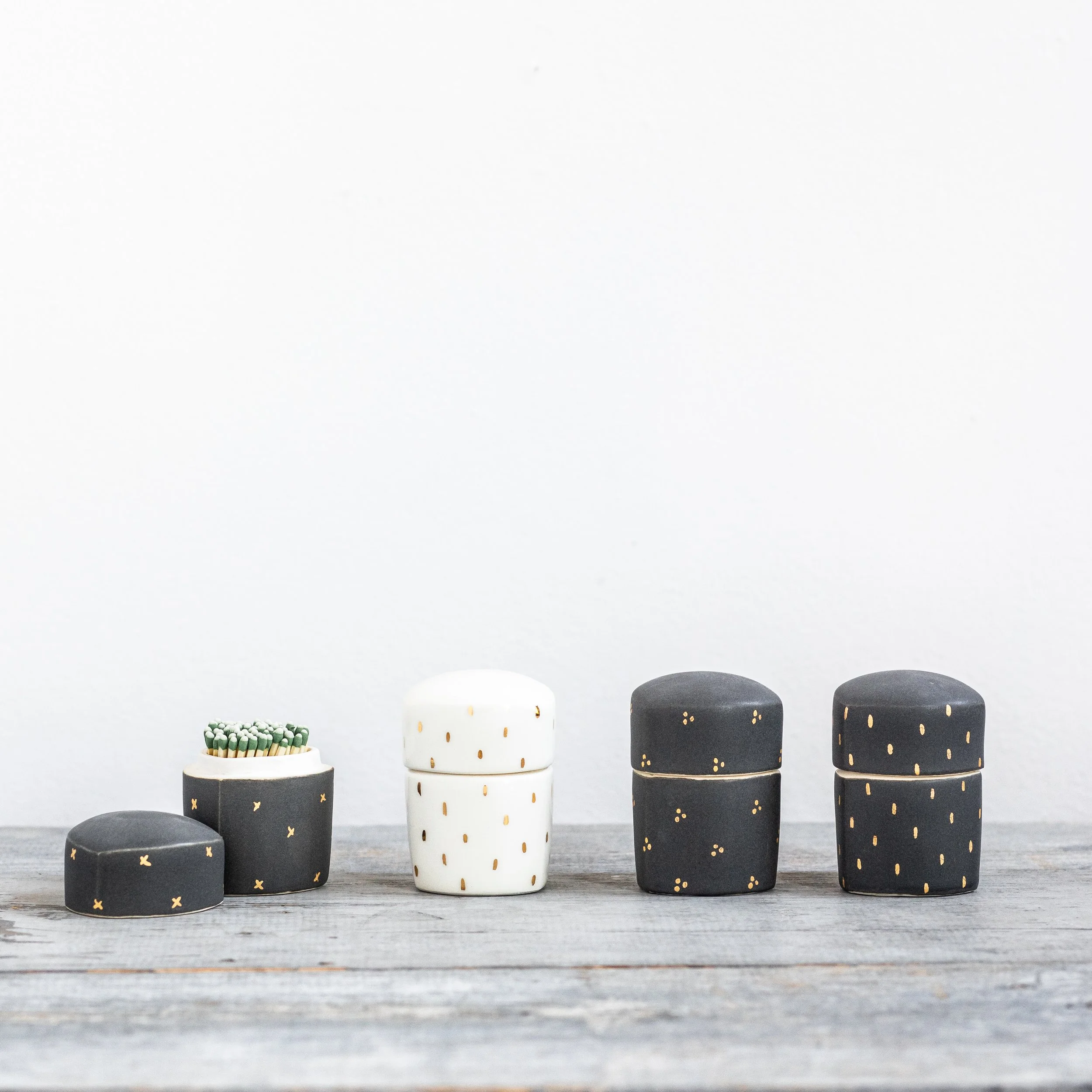 Golden Matchbox for J+D