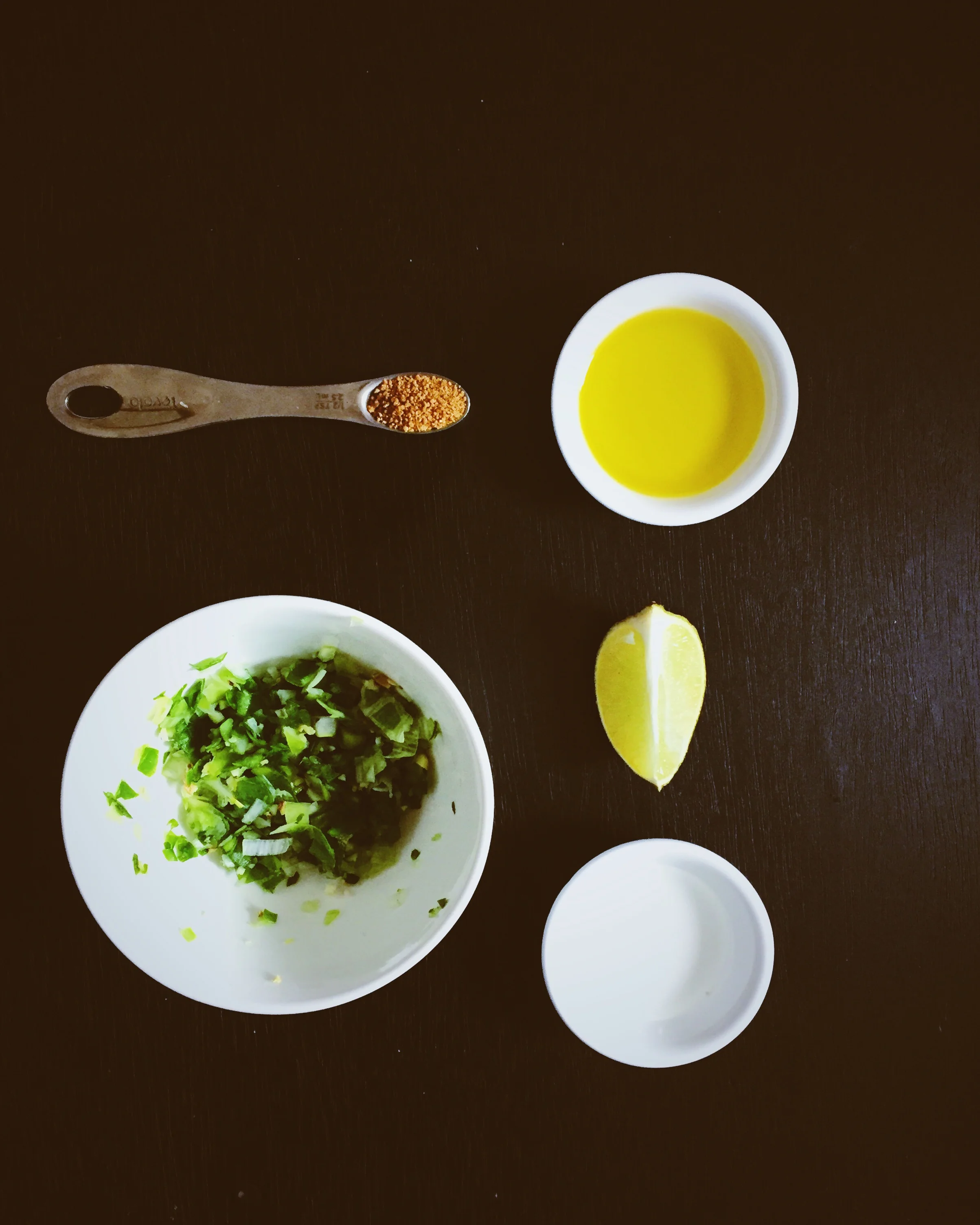 Scallion Sauce Ingredients
