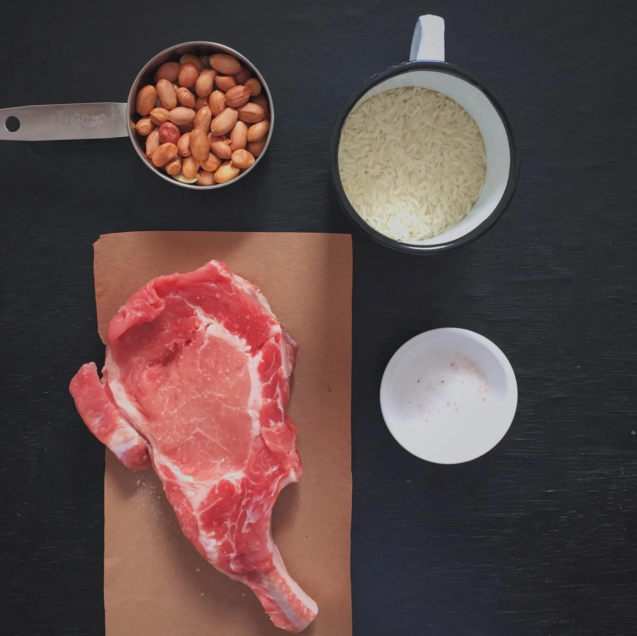 Peanut Congee Ingredients 
