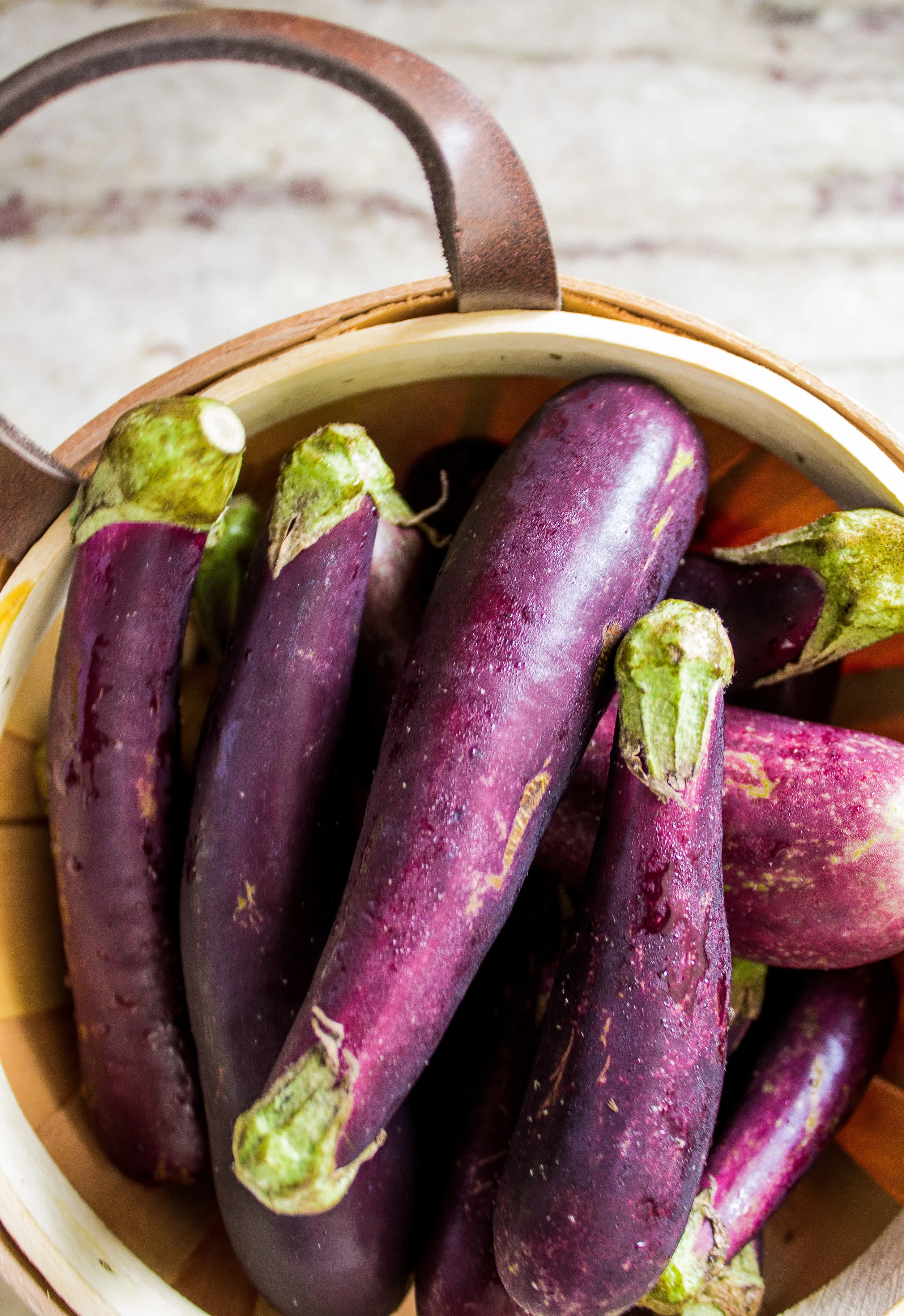 Eggplants, Raw