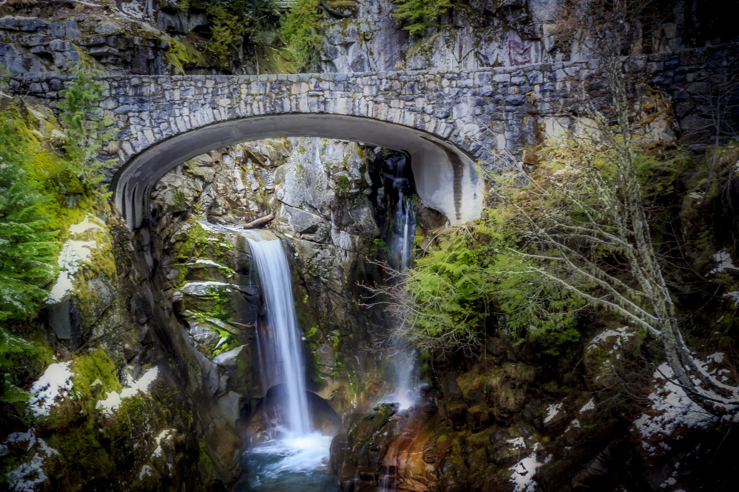 Seattle and Mount Rainier