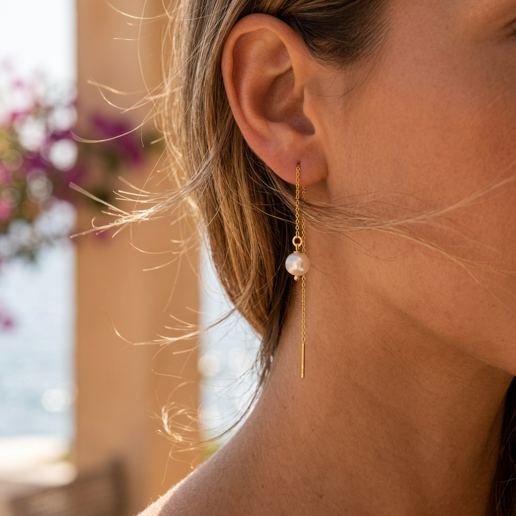 gold pearl earrings and threader earrings.png