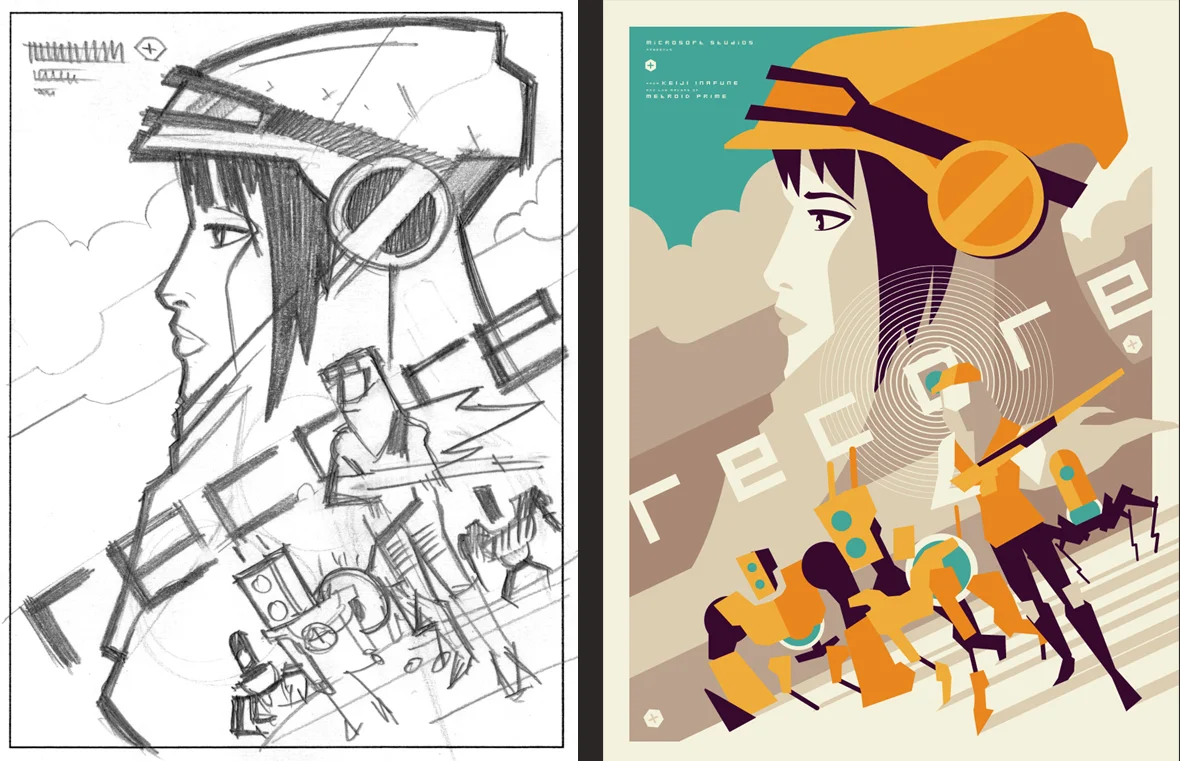 PENCIL SKETCH / COLOR ROUGH