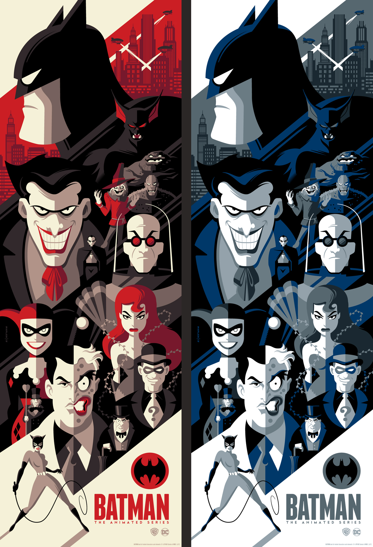 24x36 14x21 40 Poster Riddler Batman The Animated Series DC Superhero Art P-2711 