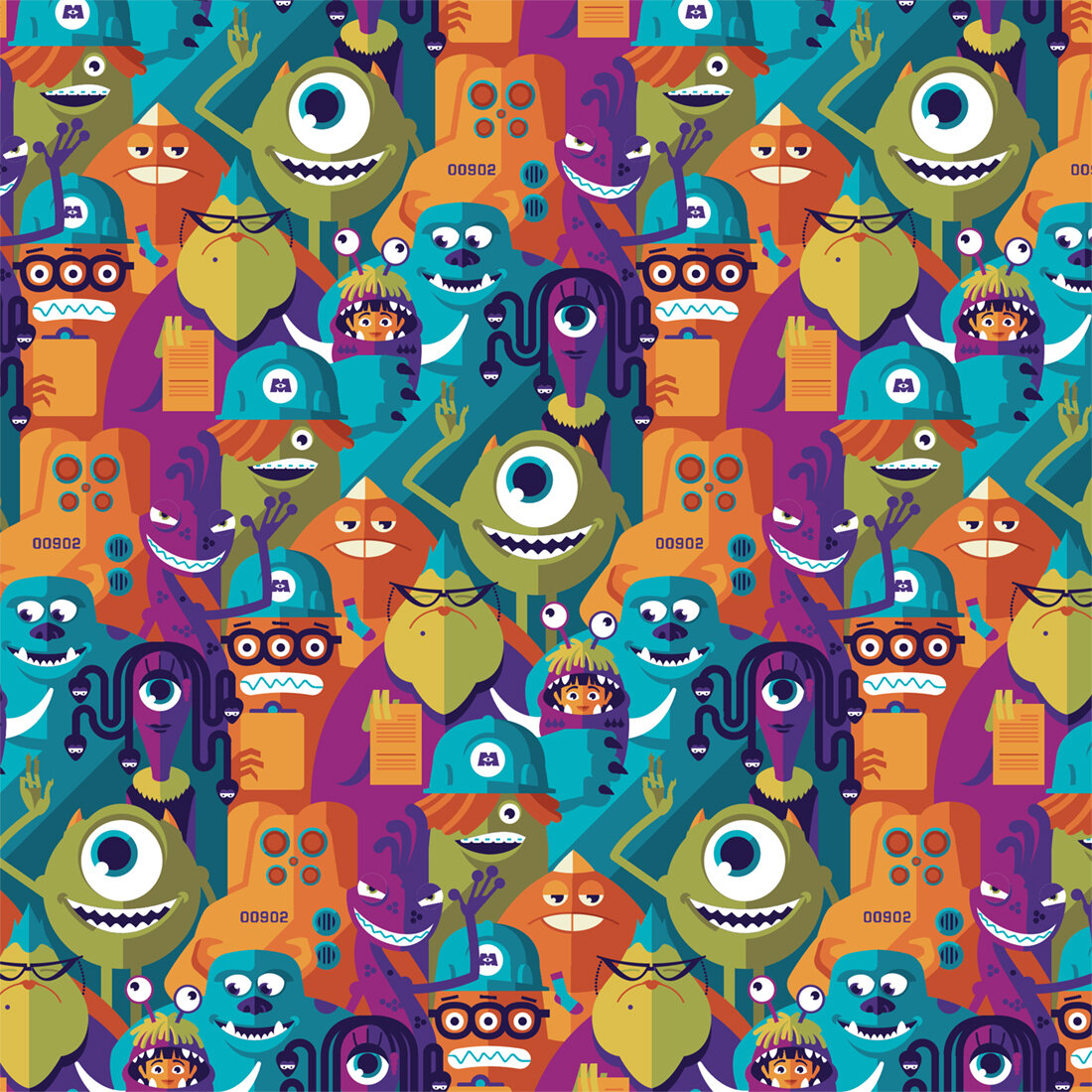 2048x2048 Resolution Monsters Inc Movie Ipad Air Wallpaper  Wallpapers Den