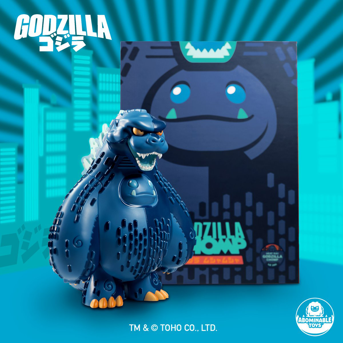 GODZILLA x CHOMP — strongstuff