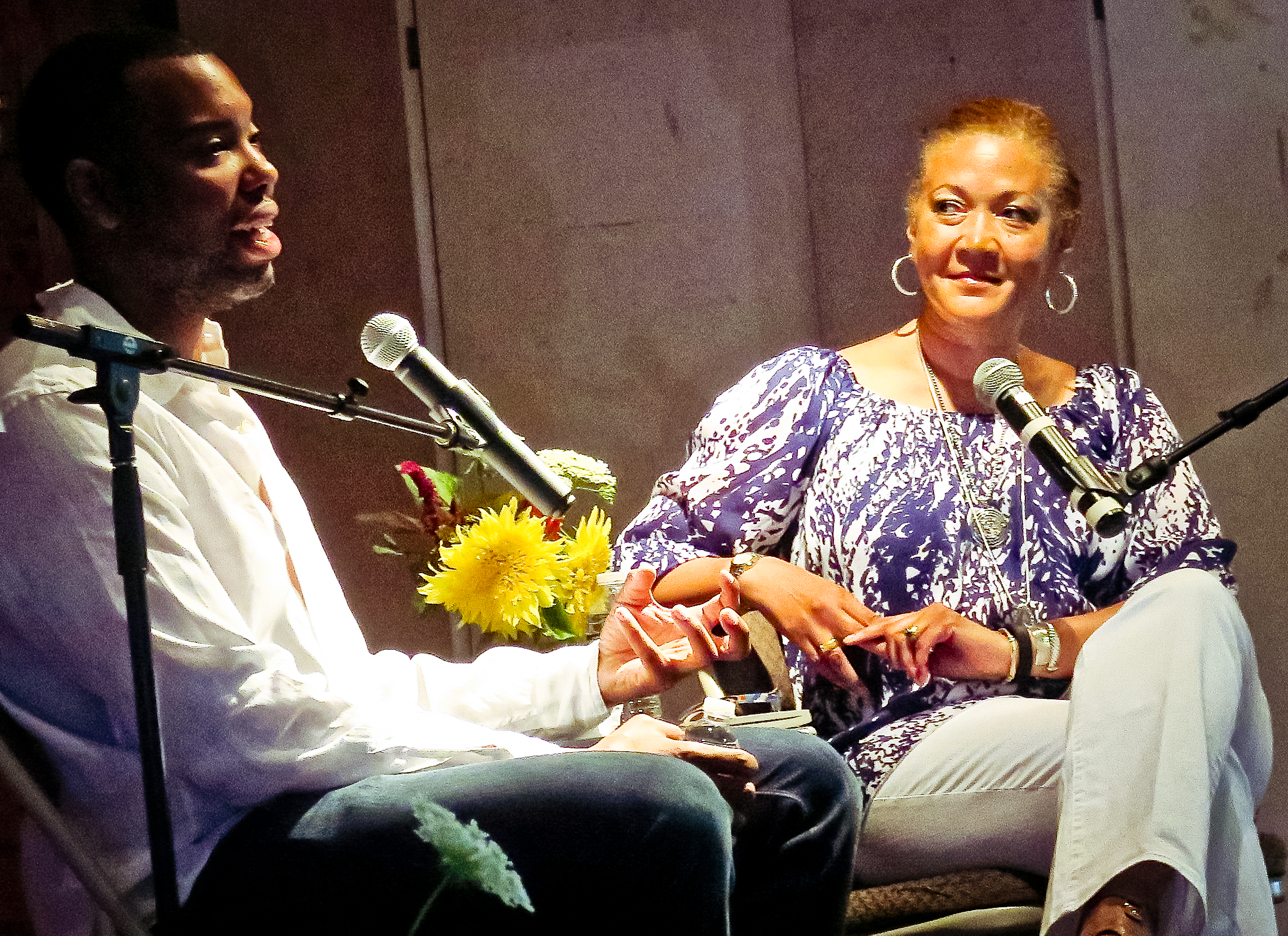 Ta-Nehisi Coates and Michele Norris