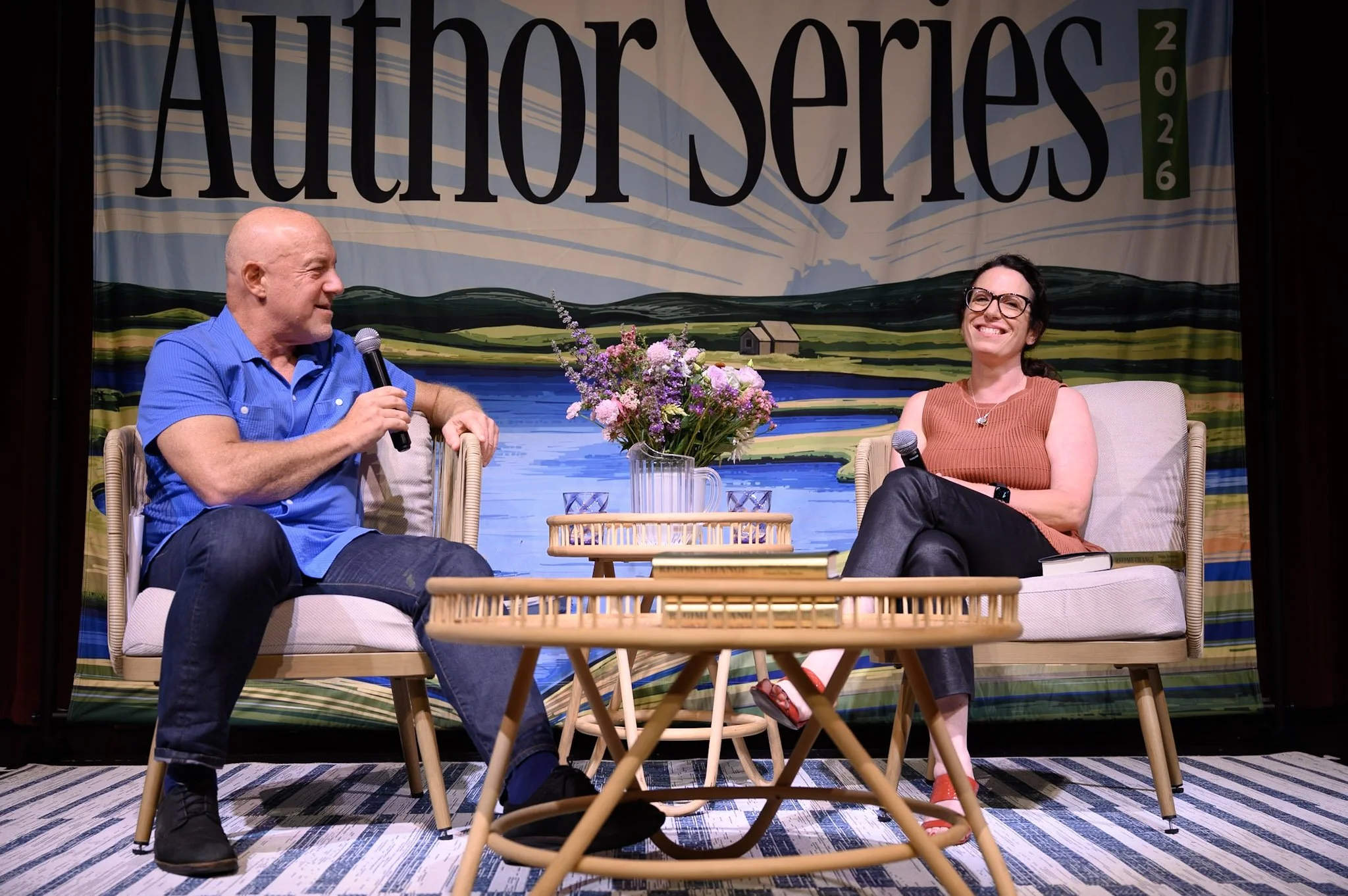 Maggie Haberman with Mark Leibovich