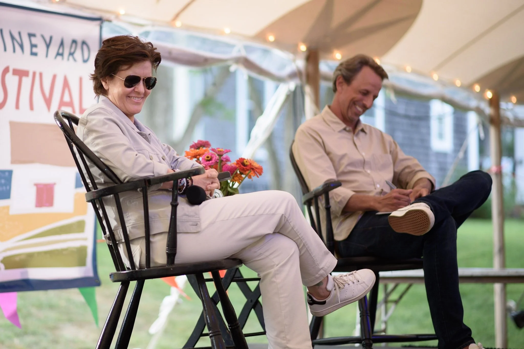 Kara & Seth laugh.jpeg