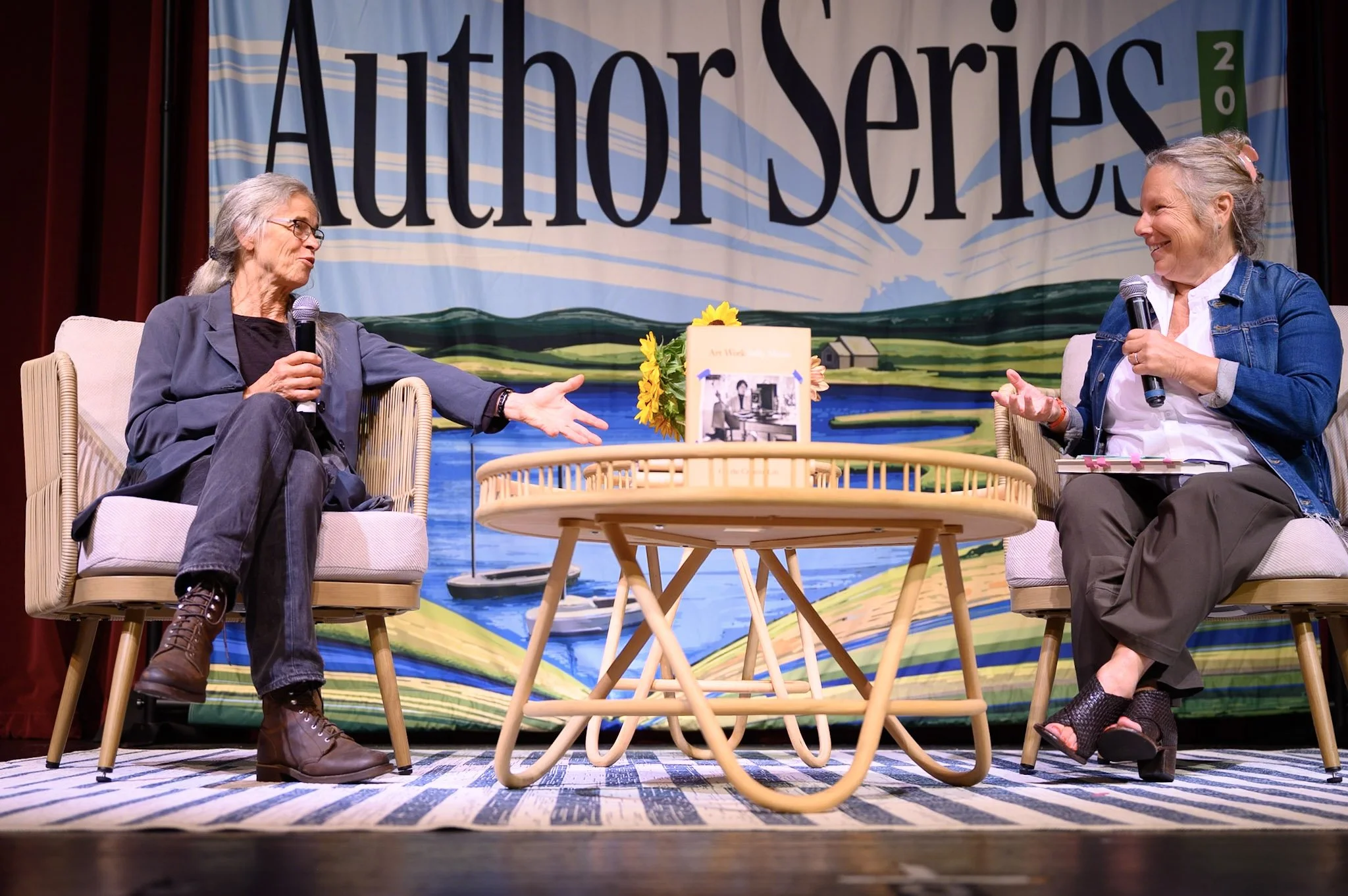 Sally Mann with Jill Medvedow