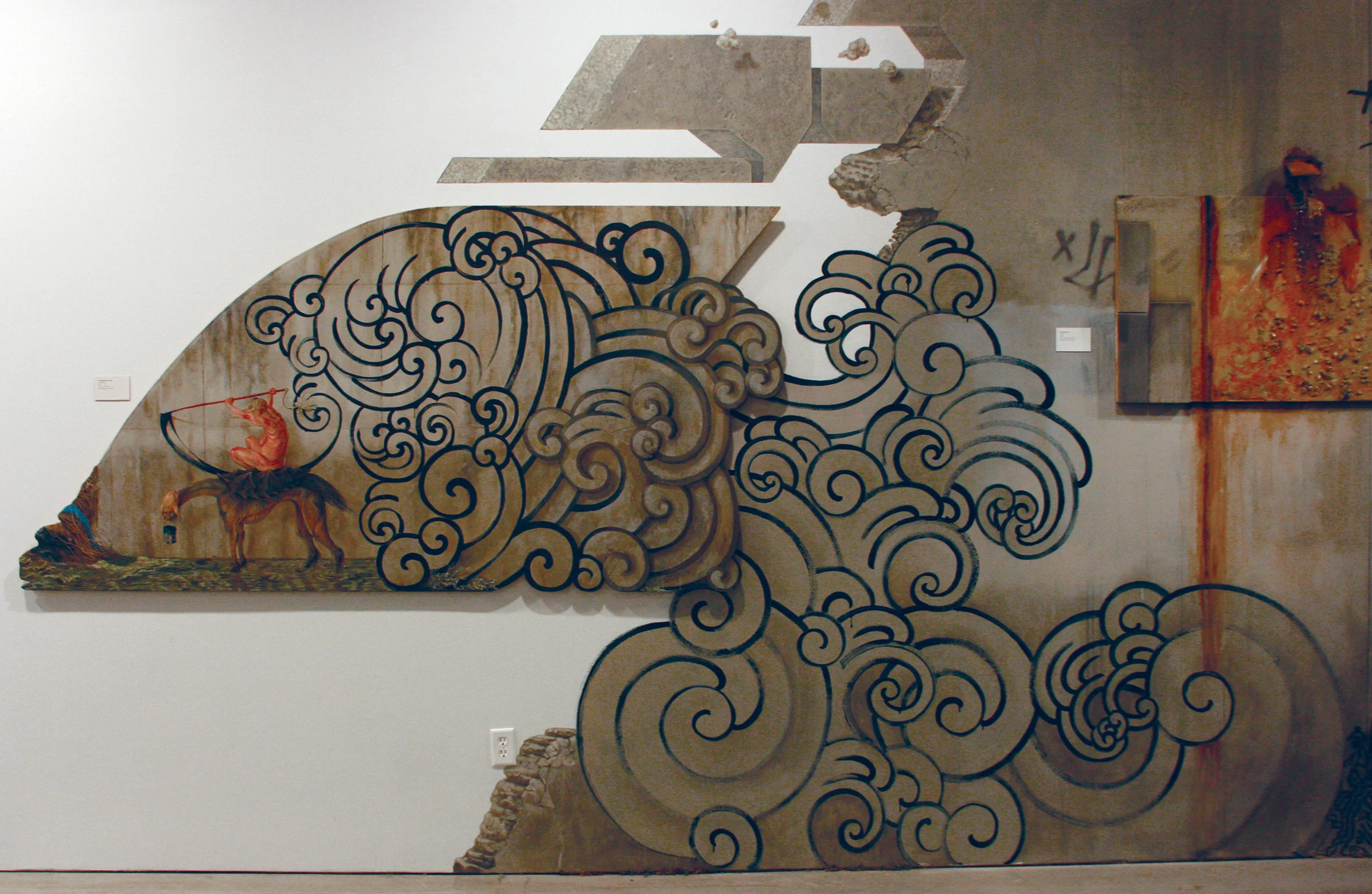 Reclaimed . 2010 - extended installation version, Pasadena Museum of California Art.