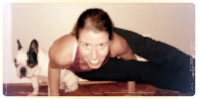 Buzzy and I in our old Boston Apartment, 2011