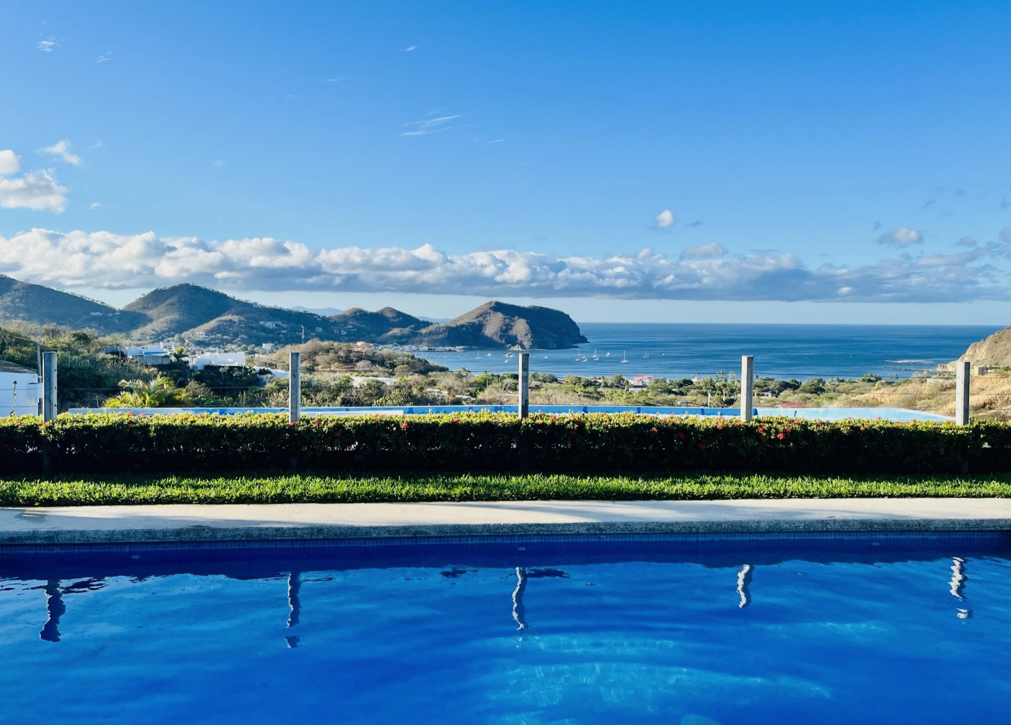 Casa Buenavista Ocean Front View from Pool.JPG