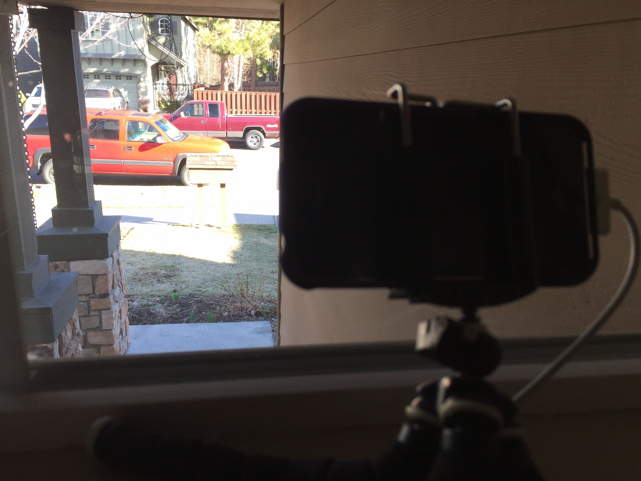 Set rules to take a picture or video when your door opens.