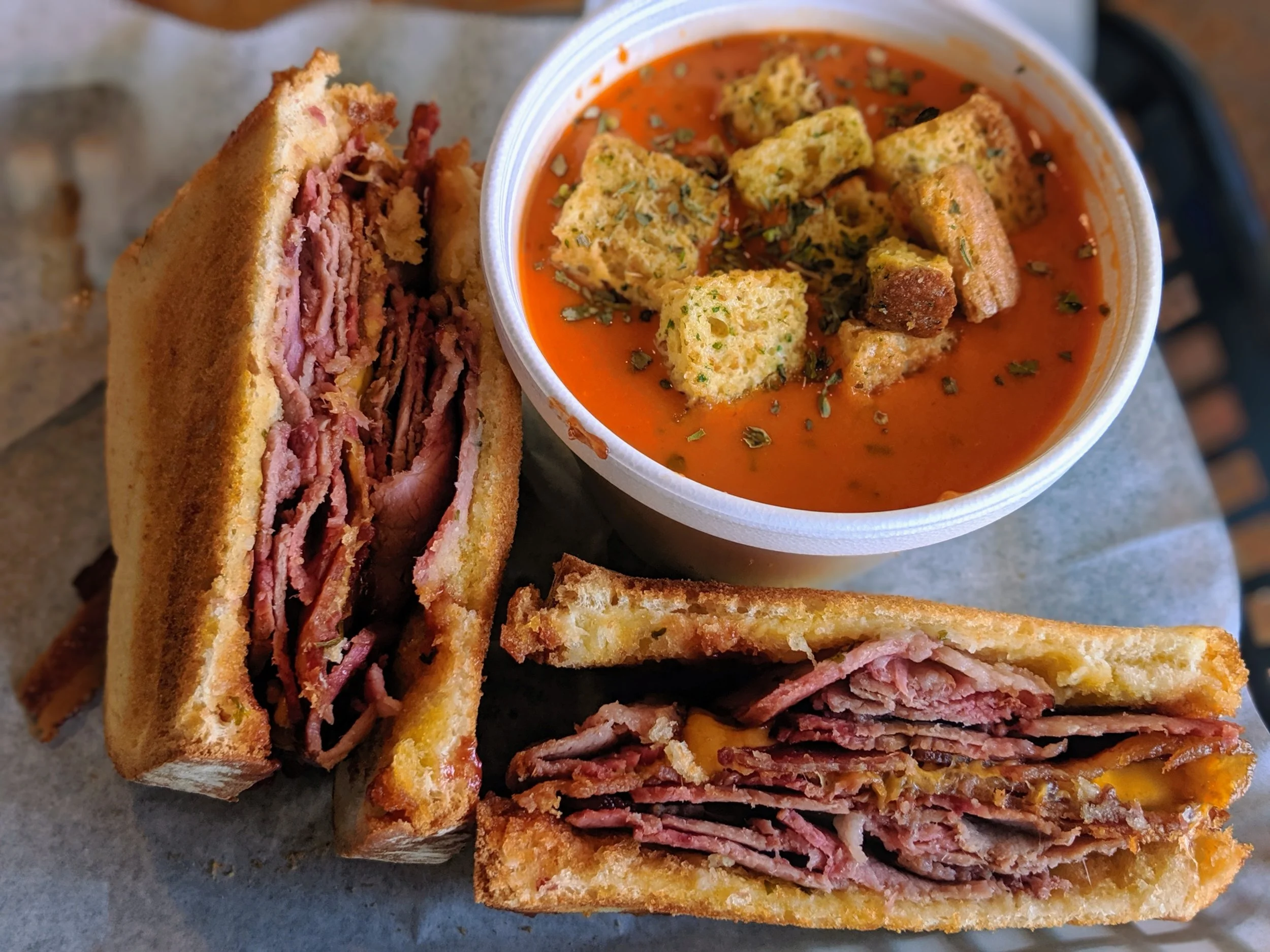 Dagwoods Brisket and Tomato Basil Bisque.jpg