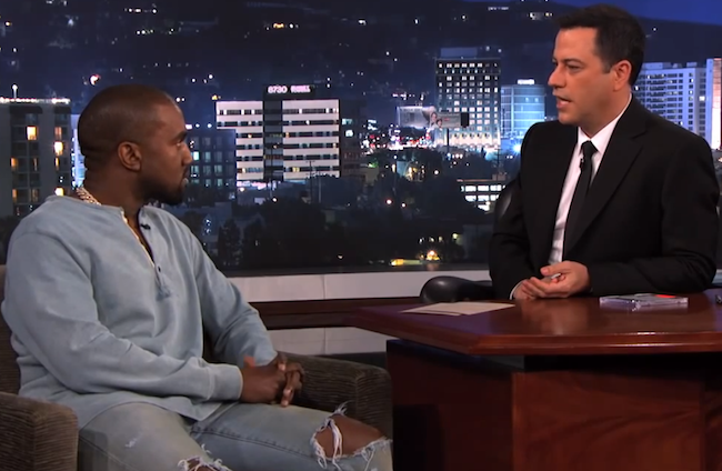 Image Source West on Jimmy Kimmel