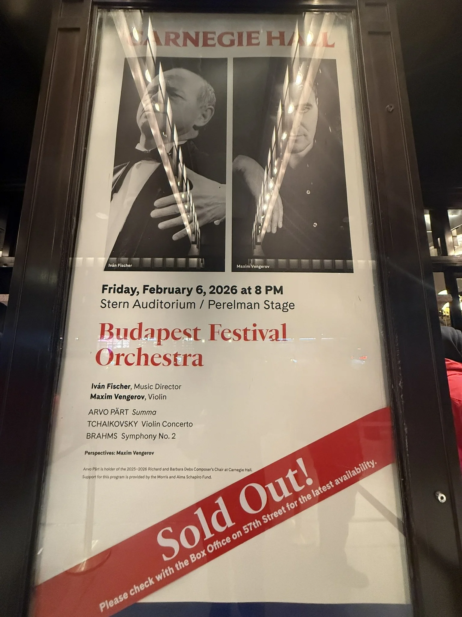 Budapest Festival Orchestra Sings Nature at Carnegie Hall