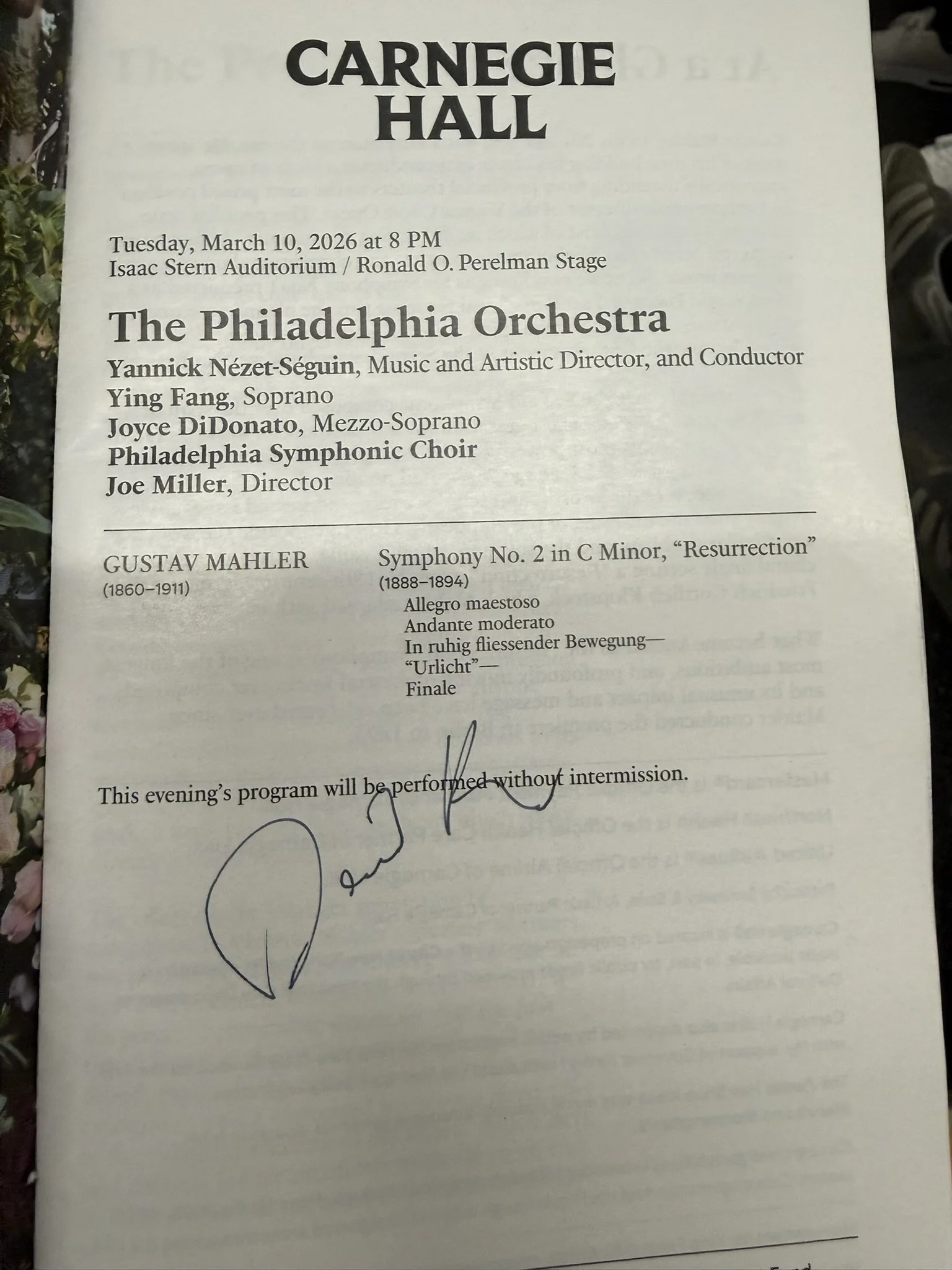 Yannick and Philly Rise at Carnegie — Light Spreading Infinitely