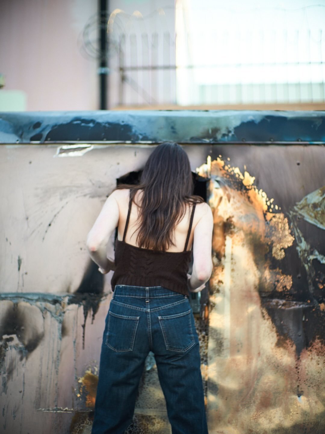 Photo project, continued w Lana. This session in near China Town, by Homage Brewing