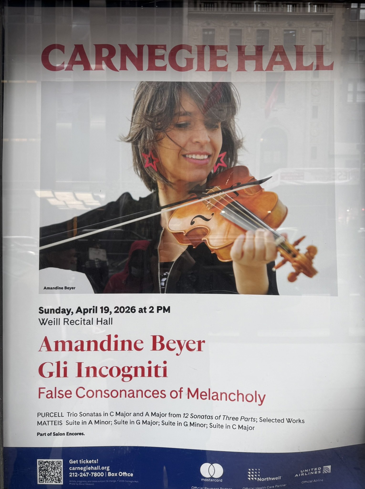  proto-punk x classicasobi = Amandine Beyer x Gli Incogniti at Weill