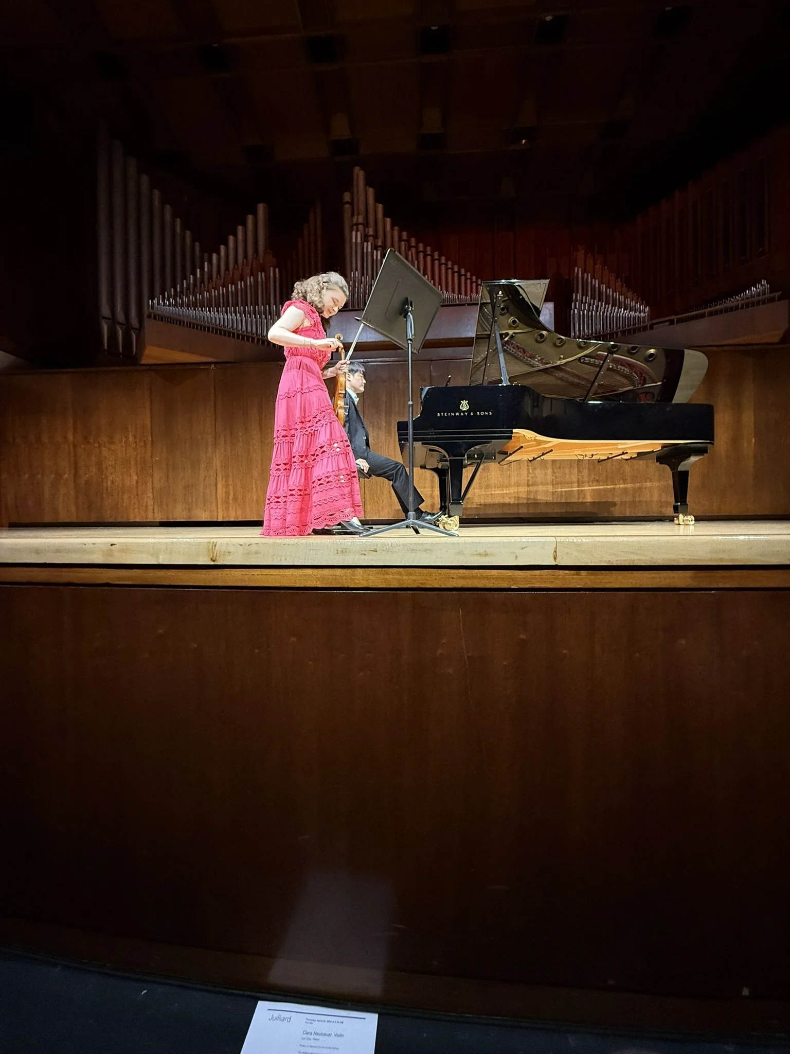 Tone and heart. Clara talks.