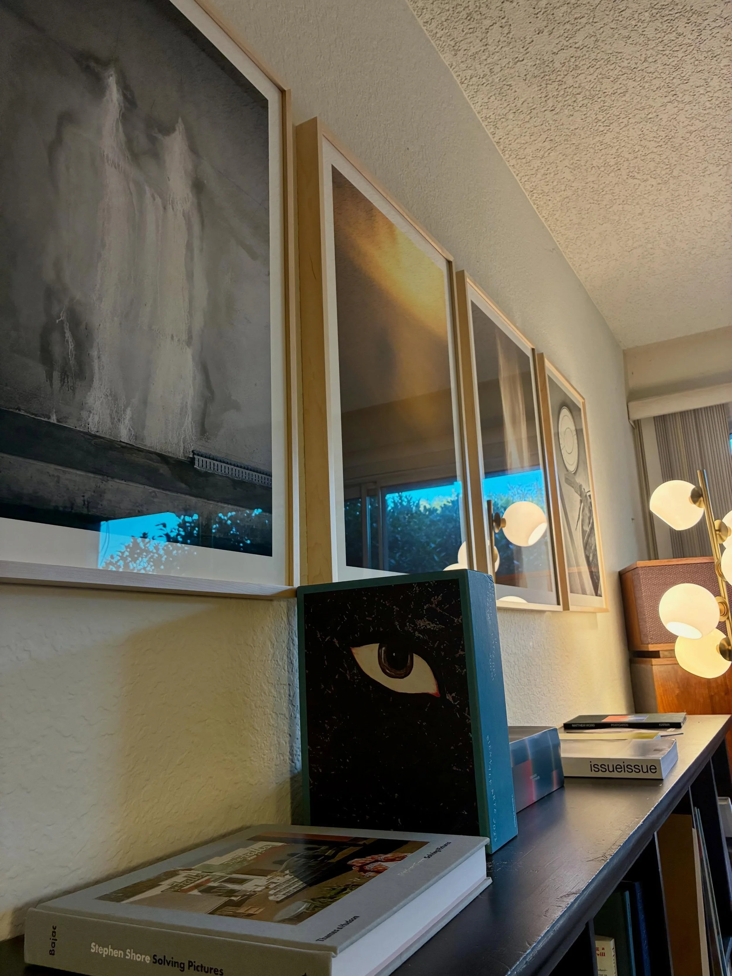 Photography works are back from the exhibition, at Balse HQ