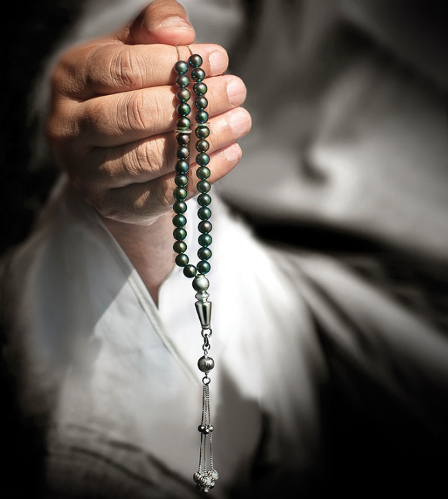 "Tasbih praying beads"