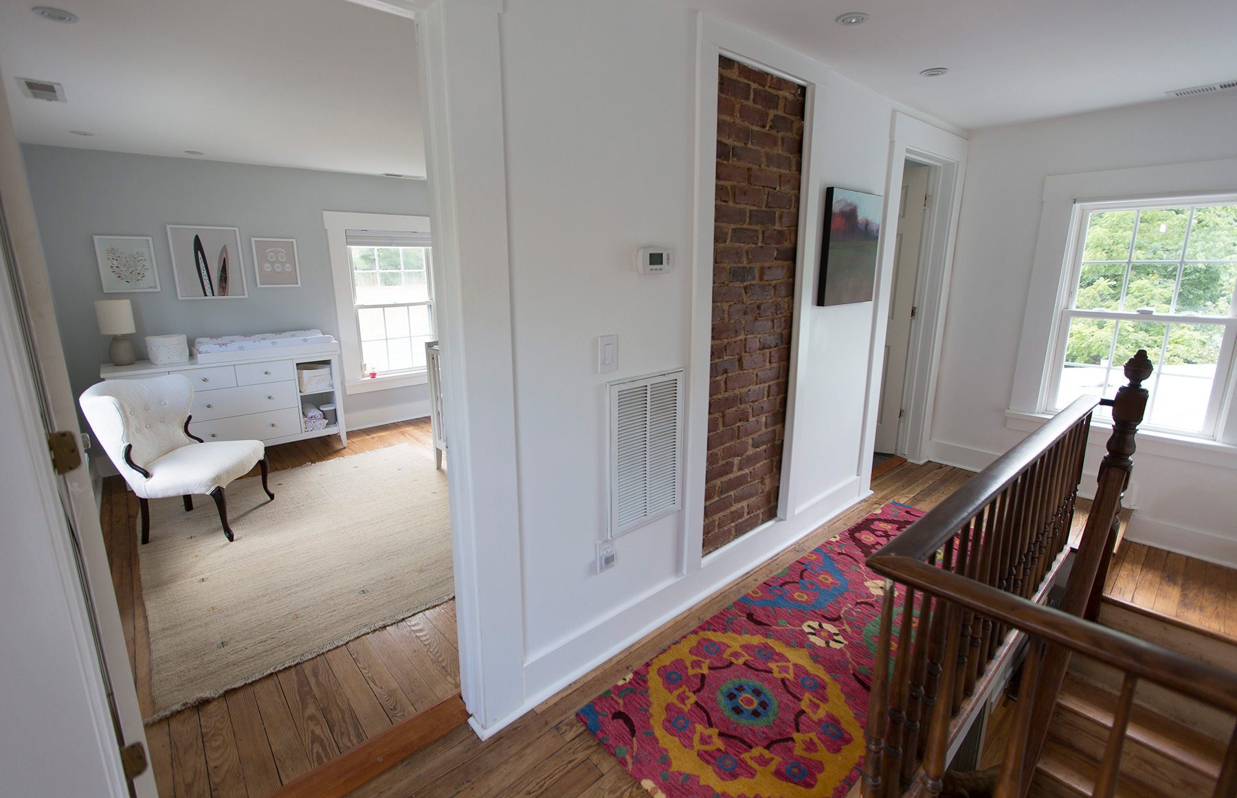 THE UPSTAIRS WAS RENOVATED