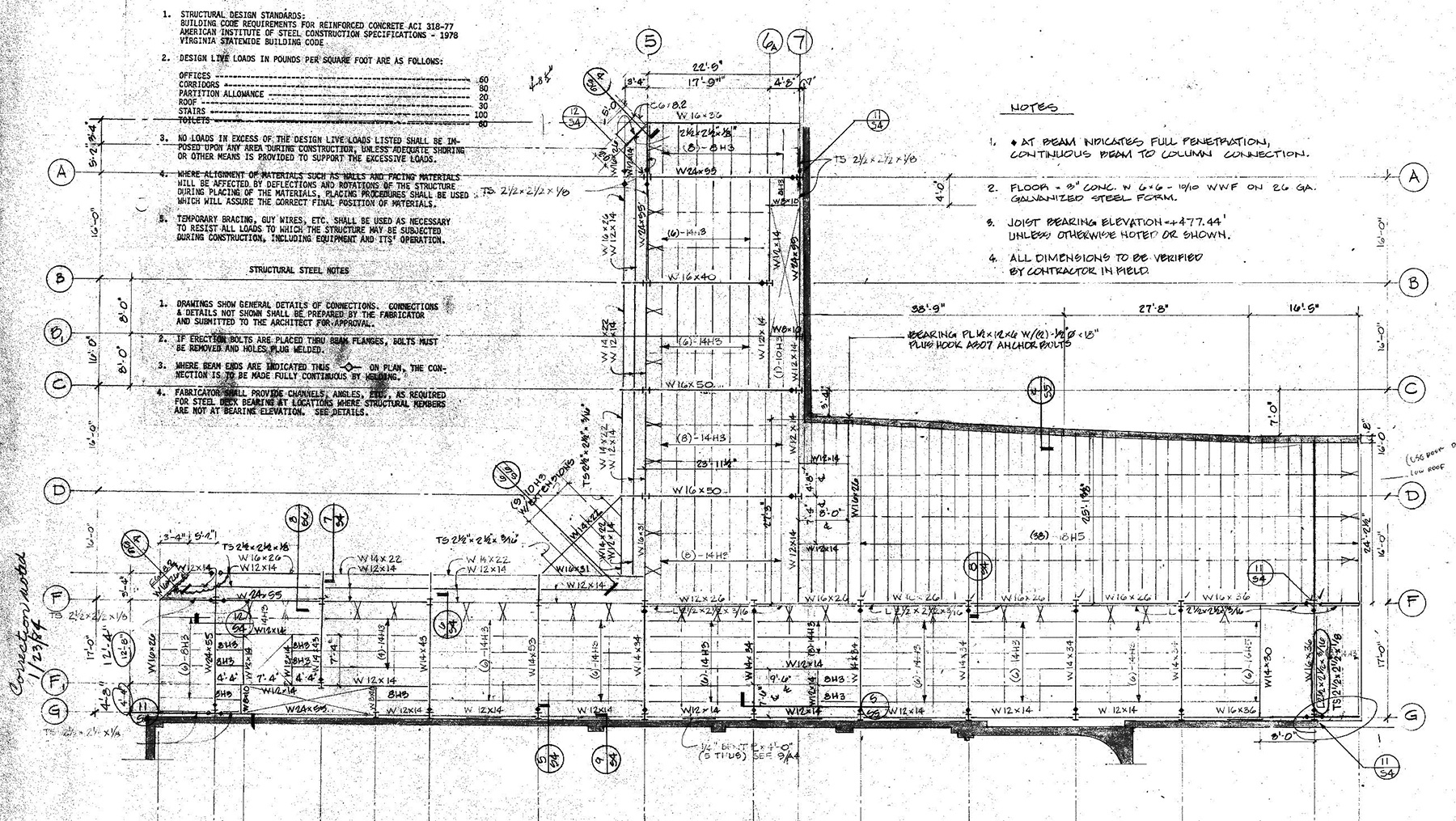 EXISTING STRUCTURAL DRAWINGS