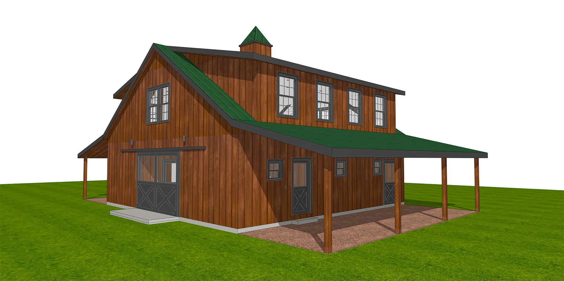 REAR OBLIQUE PERSPECTIVE