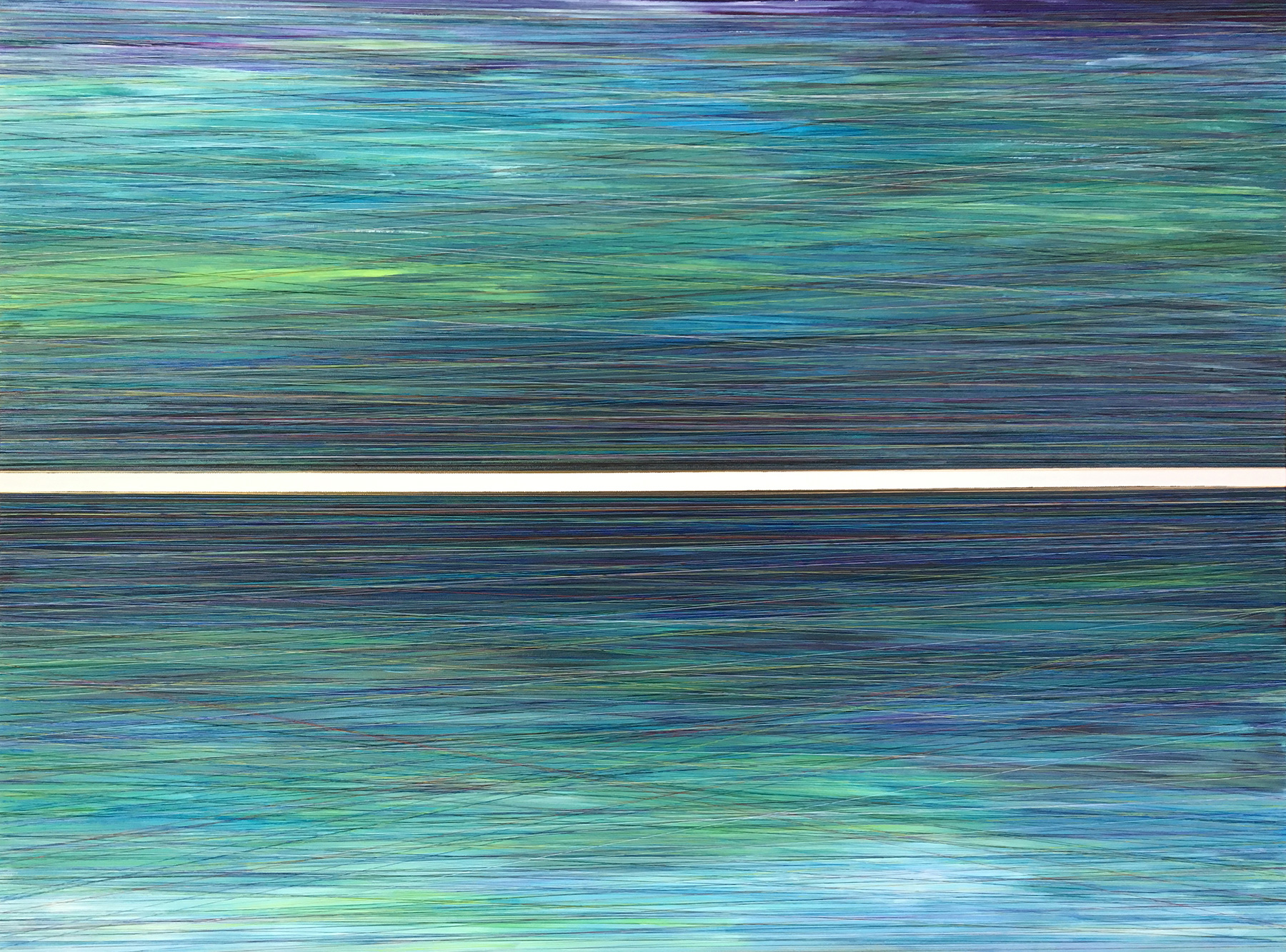 "INFINITE LIGHT" PAINTING; THE INSPIRATION FOR THE DESIGN OF THIS SET.