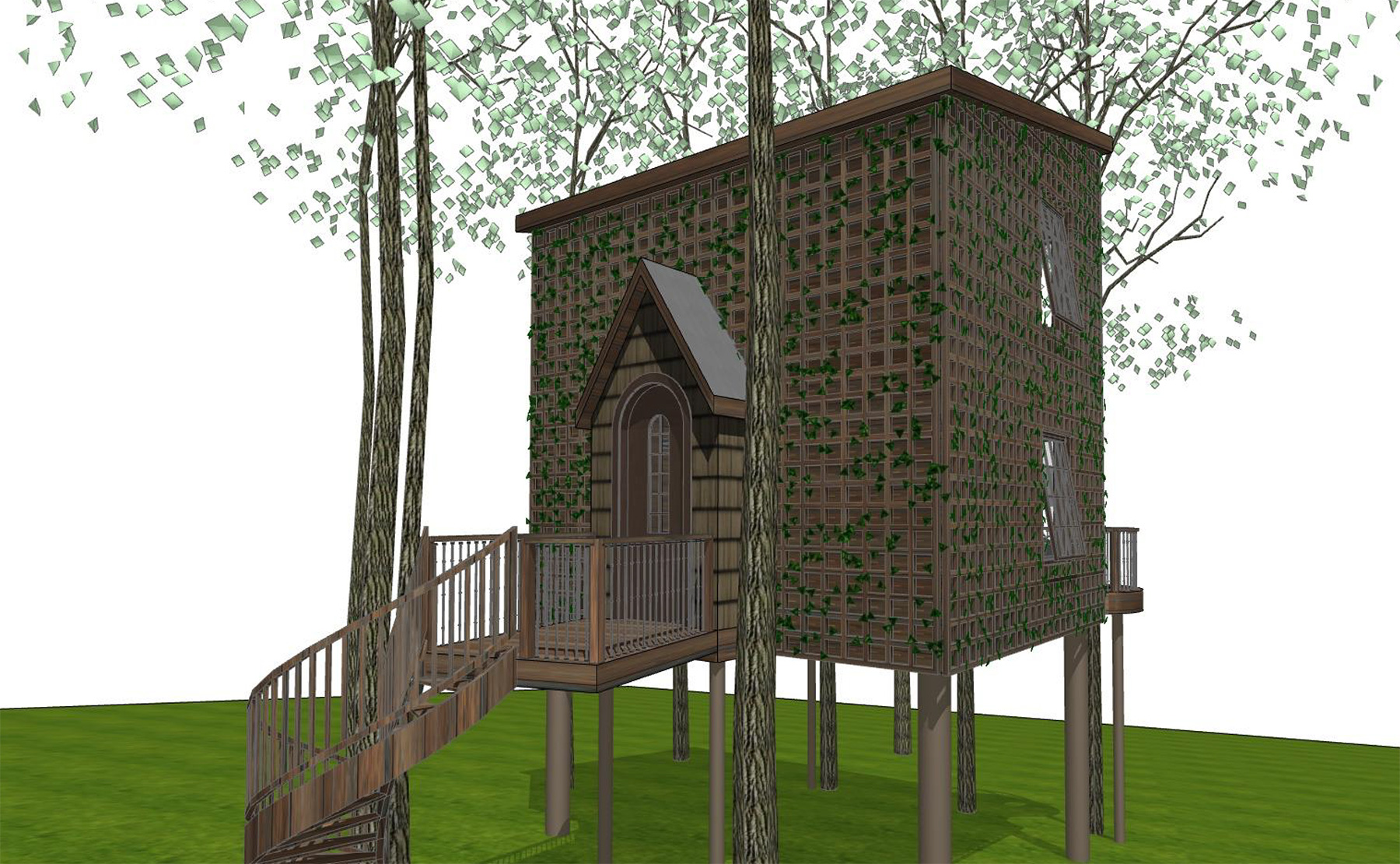 OPTION 2: FRONT OBLIQUE PERSPECTIVE