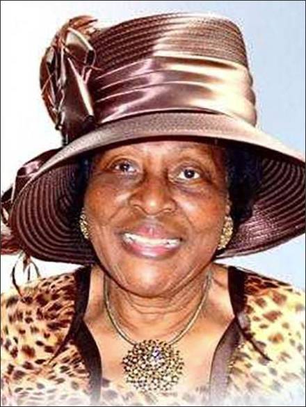 Mrs. Alease Wright, mother of Gemma's Angels Board Member Nelva Wright