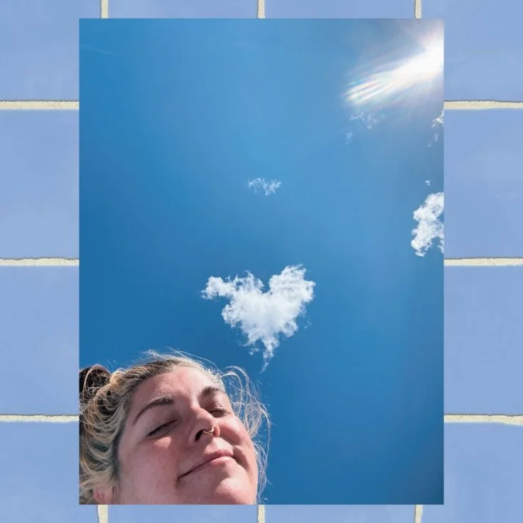 I&rsquo;m glad this cloud noticed me and I noticed it back.