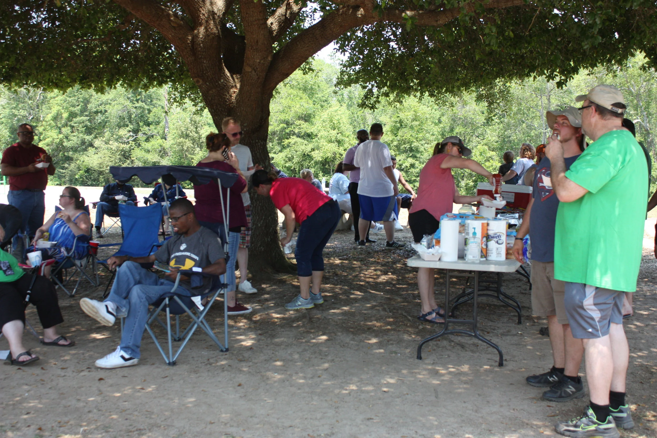 Church at Peavy Park 2019