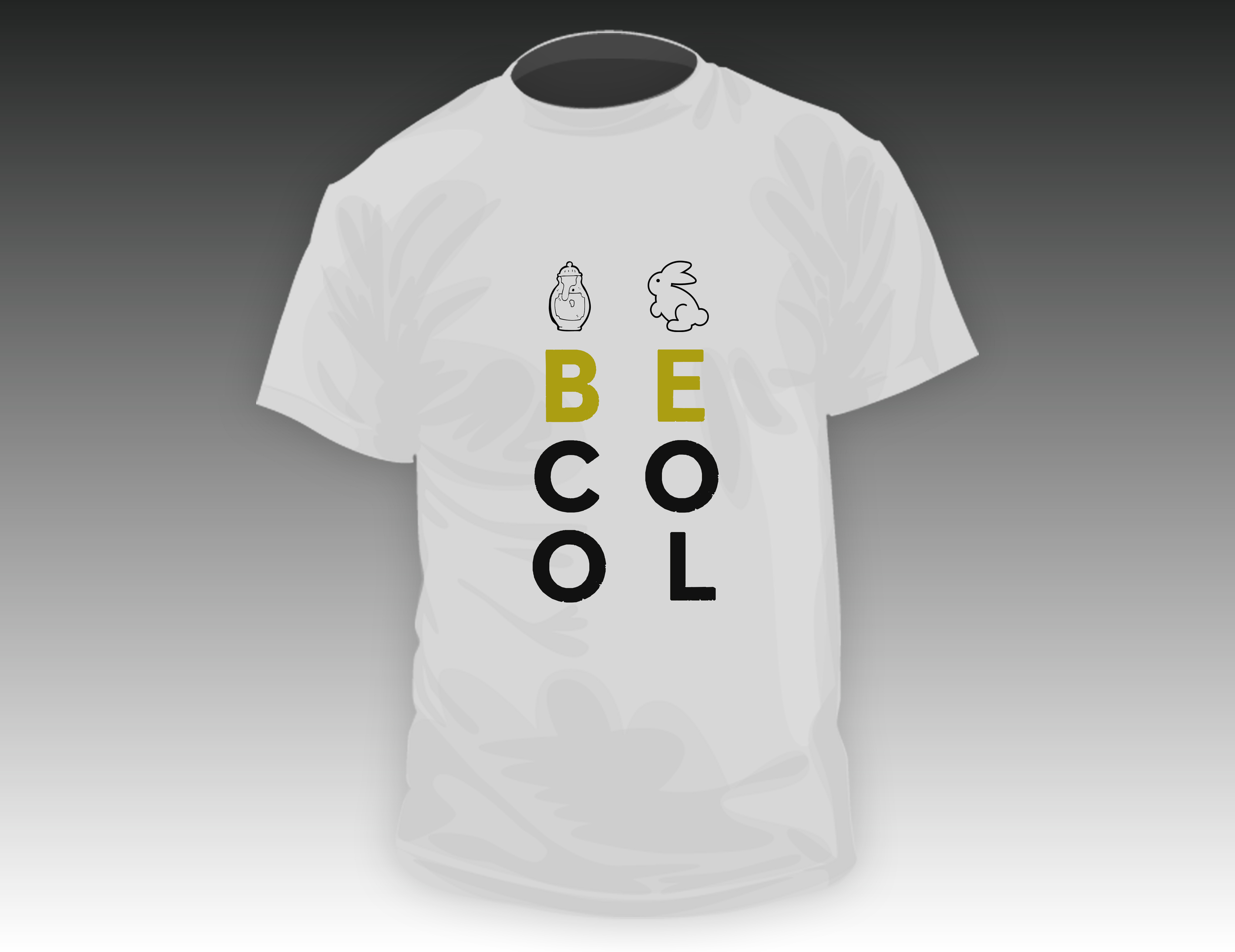 Synesthesia T-Shirt 'Be Cool' Draft 1.jpg