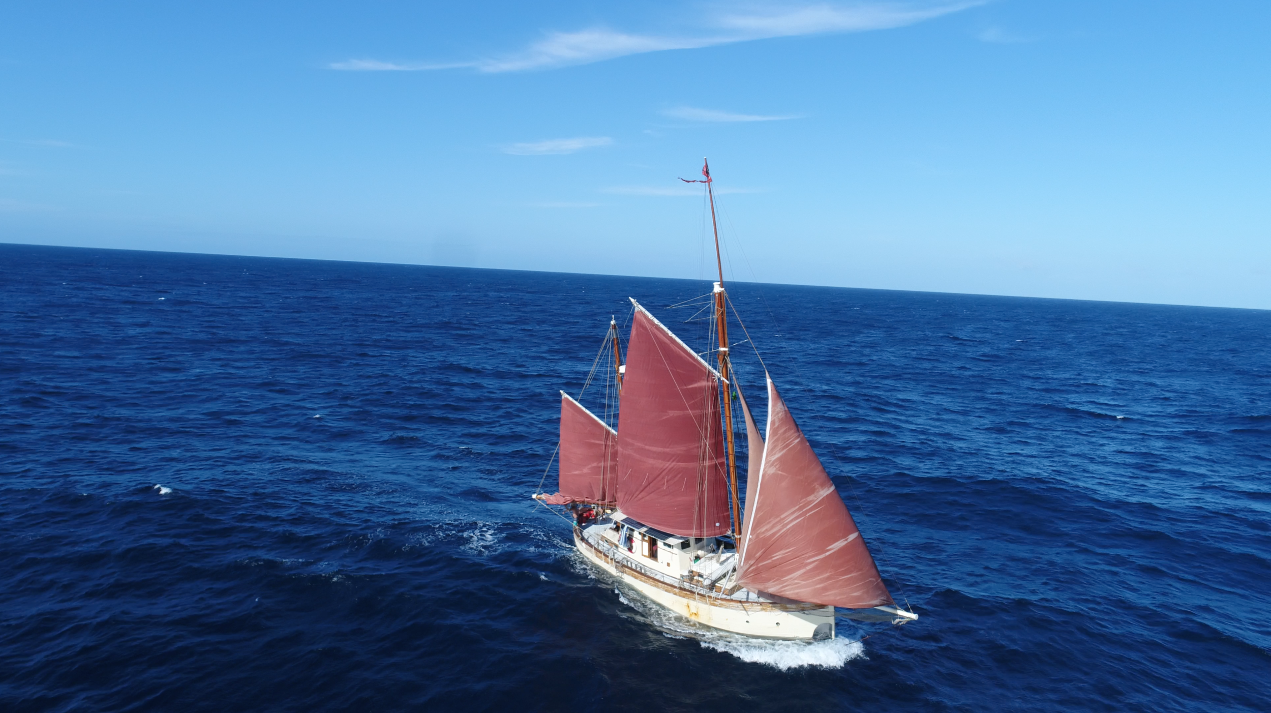 Teaching ourselves how to sail had a few hairy moments but, for the most part, it was a comedy of errors or a barrel of laughs. 