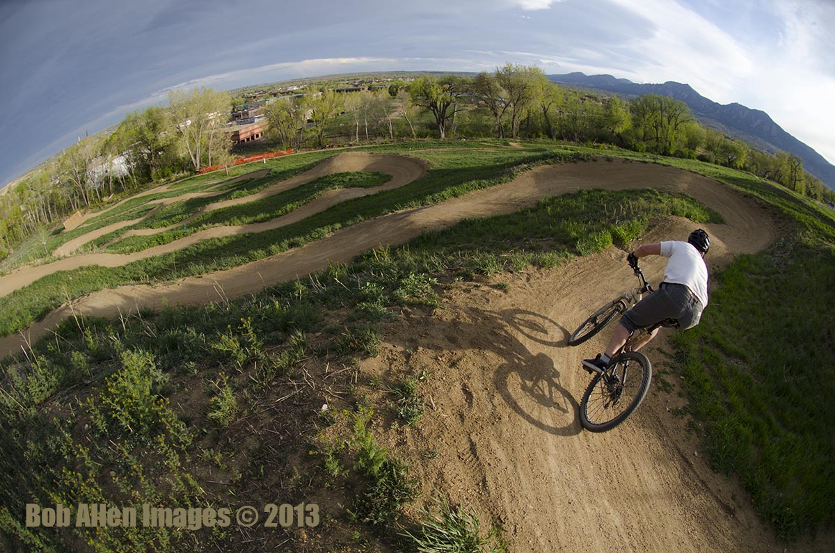 A shot of a flow trail.