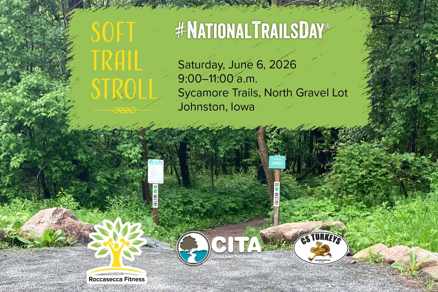National Trails Day with Roccasecca Fitness, Capital Striders Turkeys, and CITA