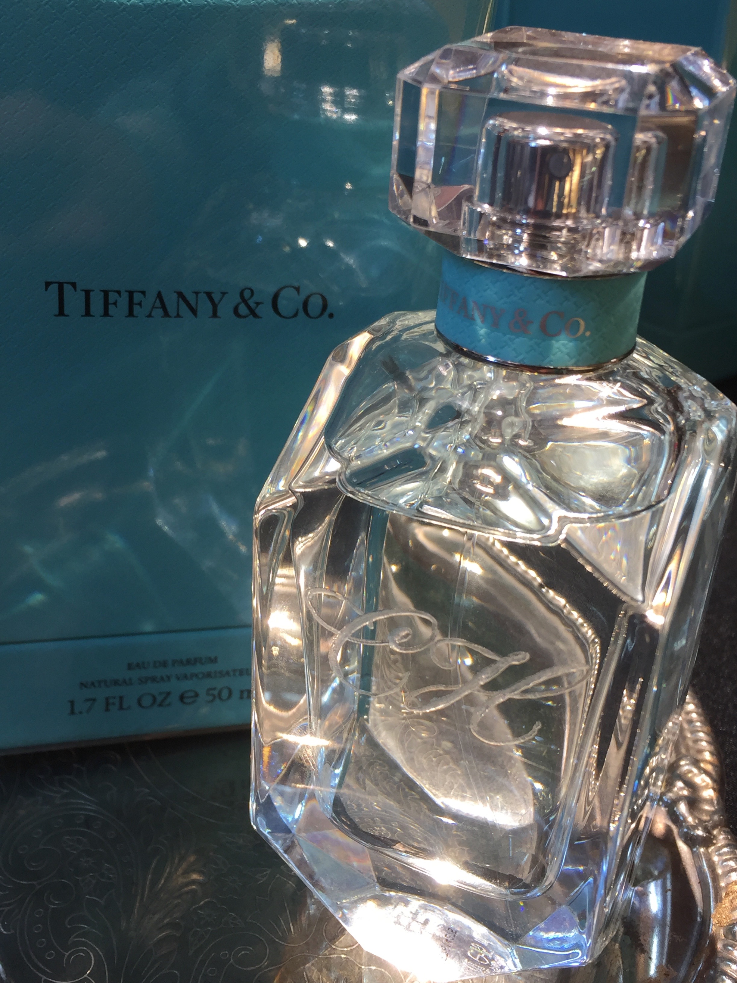 tiffany perfume engraving