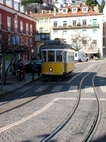 Another symbol of Lisbon that reminds of us San Francisco
