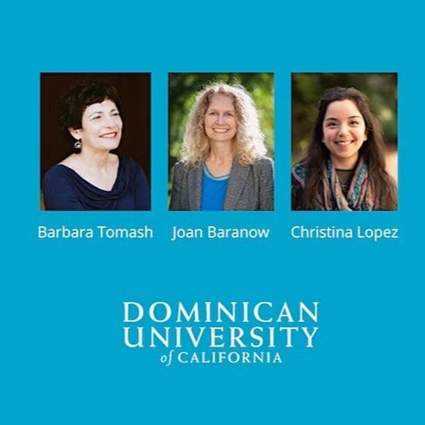 Barbara Tomash will be reading from her brilliant new book Her Scant State at Dominican University this Wednesday! We would love to see you there. Details: April 26 | 7:00 PM - 8:00 PM
Garden Room, Edgehill Mansion, 75 Magnolia Avenue, San Rafael