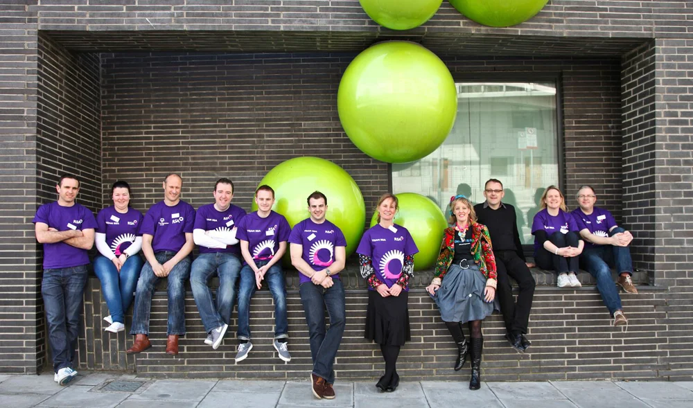 Creativity teamed up with business at the Lir Academy, Dublin. Royal Sun Alliance & Gig-Arts
