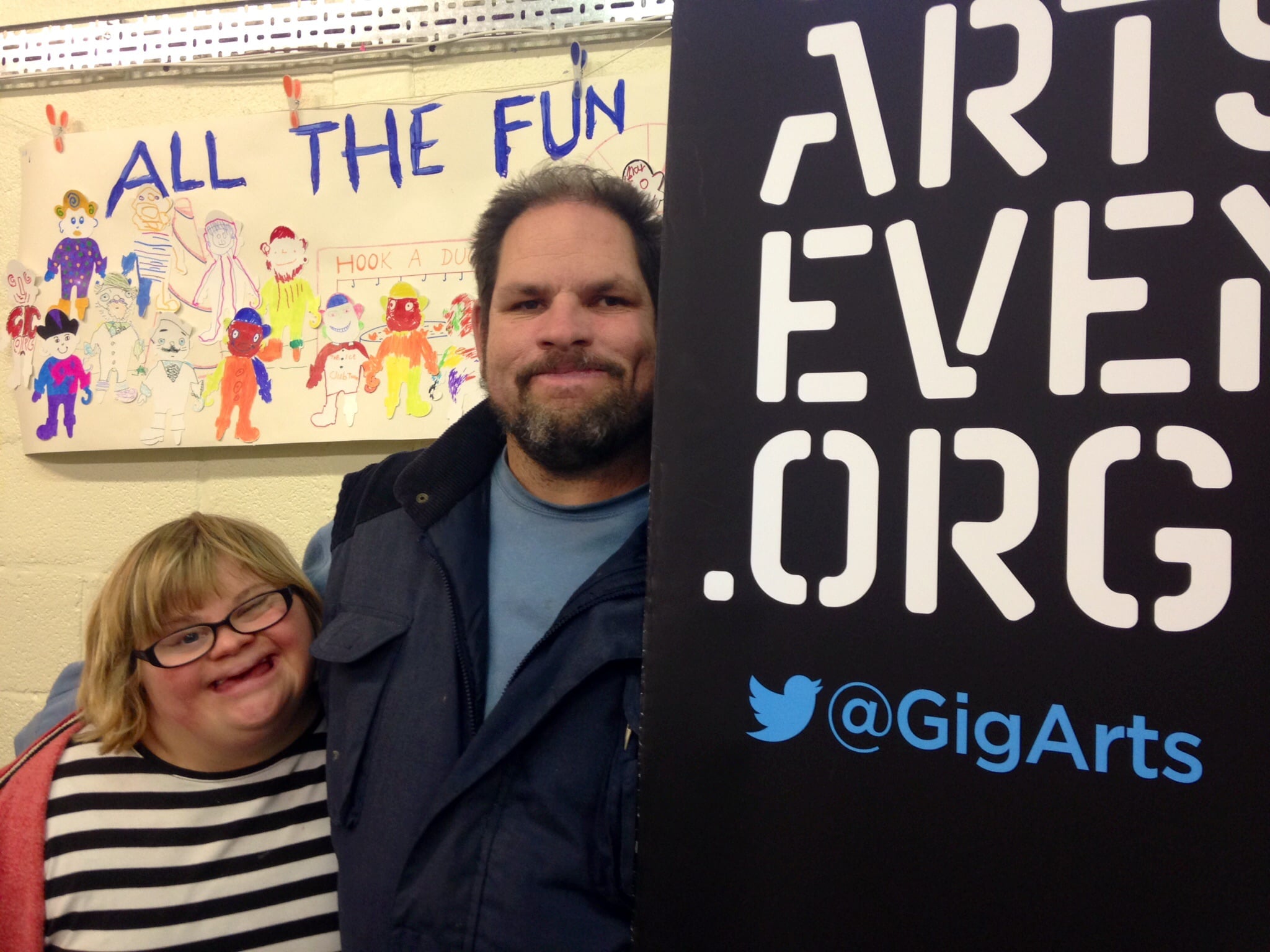 Gig-Arts Artsists at the ICE Centre in Carterton