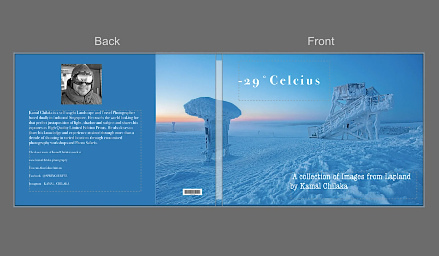  "-29˚CELCIUS" A COFFEE TABLE BOOK